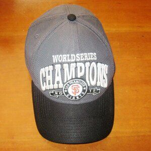 SF Giants 2012 World Series Grey Baseball Cap Fall Classic 39 Thirty Small - Med